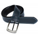 Opasek kožený Belts 38-59-1PRM modrý