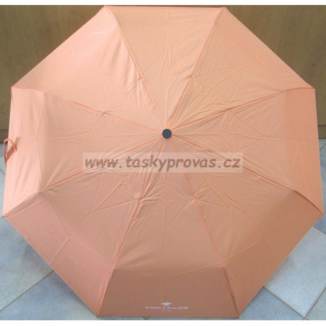 Deštník plně automatický Tom Tailor 3511 lososový