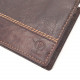 Pánská kožená peněženka Poyem 5221 hnědá