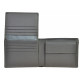 Pánská kožená peněženka Segali 725.166.2071 black/grey