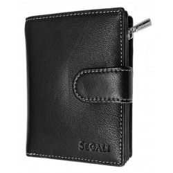 Dámská kožená peněženka Segali SG-7319 black