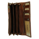 Dámská kožená luxusní peněženka Lagen PWL 388/M brown