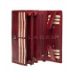 Dámská kožená luxusní peněženka Lagen V-40/T červená