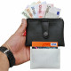 Designová peněženka/klíčenka Bertoni - Black & White 818-3