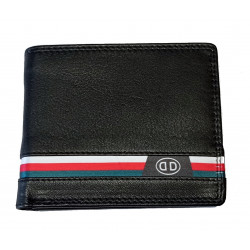 Pánská kožená peněženka DD 56-01 černá