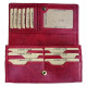 Dámská kožená peněženka Talacko 1257 red