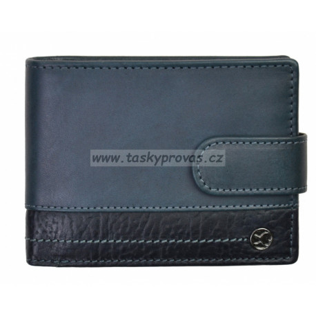 Pánská kožená peněženka Segali 951.320.005L blue