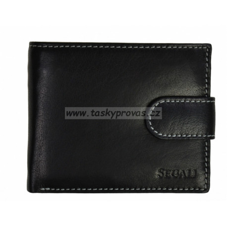Pánská kožená peněženka Segali 2016 black