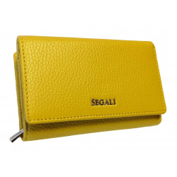 Dámská kožená peněženka Segali SG-7074 yellow
