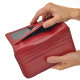Dámská kožená luxusní peněženka Cosset 4401 Komodo red