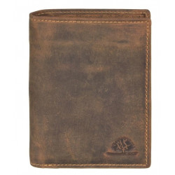 Greenburry pánská kožená peněženka RFID 1796A-25 hnědá