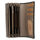 Dámská kožená luxusní peněženka Lagen 4787/720 black/taupe