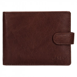 Pánská kožená peněženka Lagen V-42 hnědá