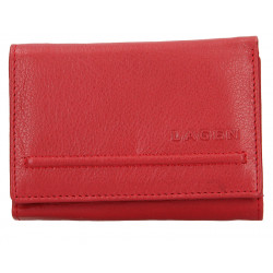 Dámská kožená peněženka Lagen LM-2520 E červená