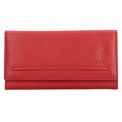 Dámská kožená peněženka Lagen V-25 E červená
