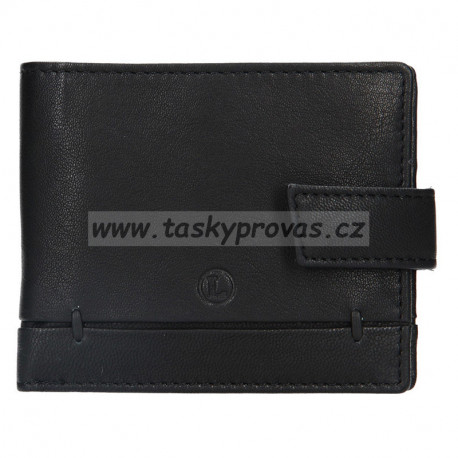 Lagen pánská kožená peněženka 4139 černá