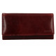 Dámská kožená peněženka Lagen V-102/T vínově červená