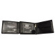 Pánská kožená peněženka Pragati FVT-305 černá RFID