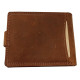Pánská kožená peněženka 5600-LB-HT hnědá tal.