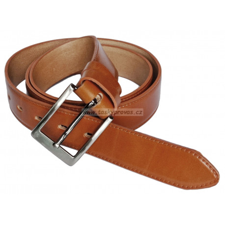 Pánský luxusní kožený společenský opasek Belts 35-020-4-48 hnědý