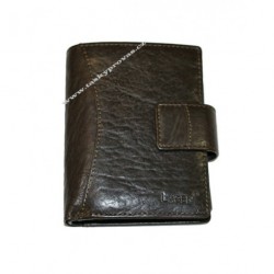 Kožená luxusní peněženka Lagen 3808/T tm.hnědá