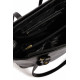 Luxusní kožená kabelka Hexagona 111321B noir