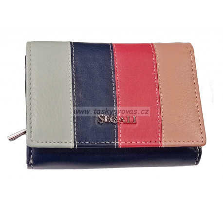 Dámská kožená peněženka Segali SG-7406 multi