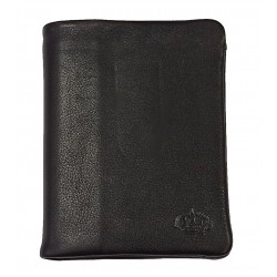 Bezpodšívková pánská kožená peněženka DD ZELF-11 černá