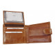 Pánská kožená peněženka DD X9416L-09 sv.hnědá