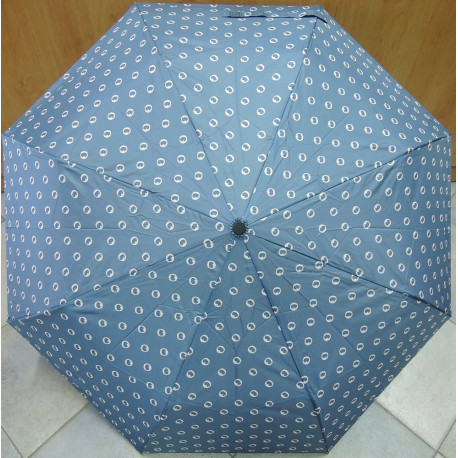 Deštník skládací automat Blue Drop A687DC modrý