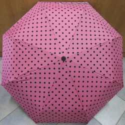 Deštník skládací Perletti 20302 UV růžový
