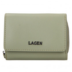 Dámská kožená luxusní peněženka Lagen BLC/5314/222 green