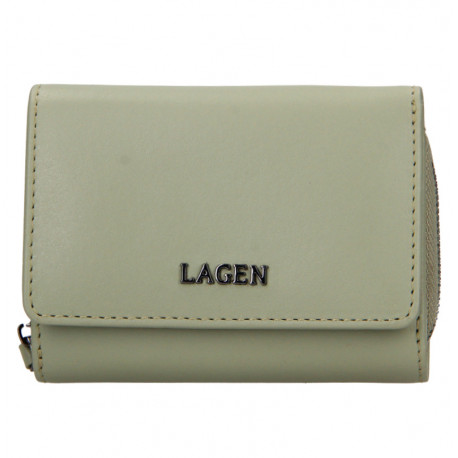 Dámská kožená luxusní peněženka Lagen BLC/5314/222 green