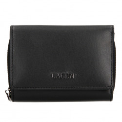 Dámská kožená luxusní peněženka Lagen BLC/5314/222 black