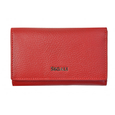 Dámská kožená peněženka Segali SG-7074 red