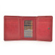 Dámská kožená peněženka Poyem 5225 červená