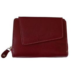 Dámská kožená peněženka Tom 2803/58 tm.červená