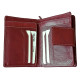 Dámská kožená peněženka Tom 952/58 tm.červená