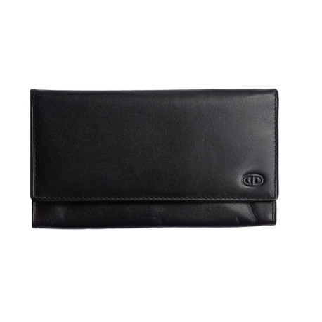 Dámská kožená peněženka DD 7088-01 černá
