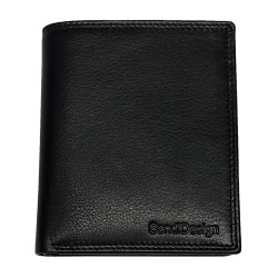 Kožená peněženka Sendi Design N-339 black
