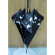 Deštník holový Neyrat 8327 černý/motýli