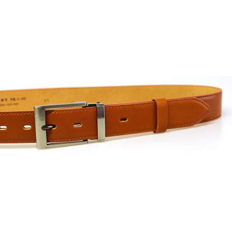 Luxusní kožený společenský opasek Belts 35-020-3-42 sv.hnědý