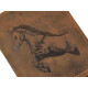 Greenburry pánská kožená peněženka 1701-Horse-25 hnědá