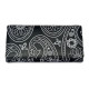 Dámská kožená peněženka Talacko 1680155-C černá/bílá