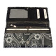 Dámská kožená peněženka Talacko 1680155-C černá/bílá