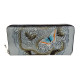 Dámská kožená peněženka Talacko 012-A šedá