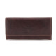 Dámská kožená peněženka Poyem 5214 hnědá