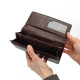 Dámská kožená peněženka Poyem 5214 hnědá