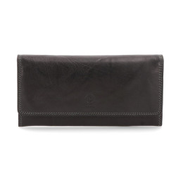 Dámská kožená peněženka Poyem 5214 černá