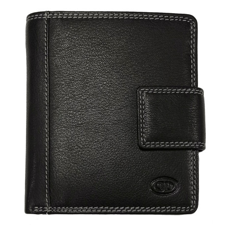 Pánská kožená peněženka DD 2215-01 černá
